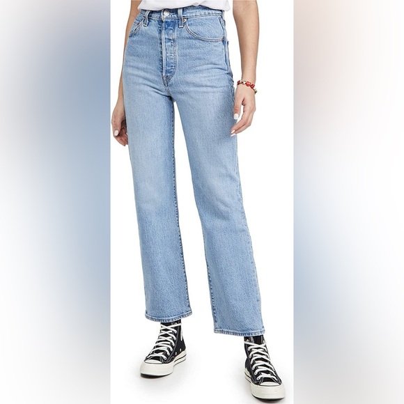 Levi’s Premium Ribcage Straight Ankle W25 - Picture 5 of 5